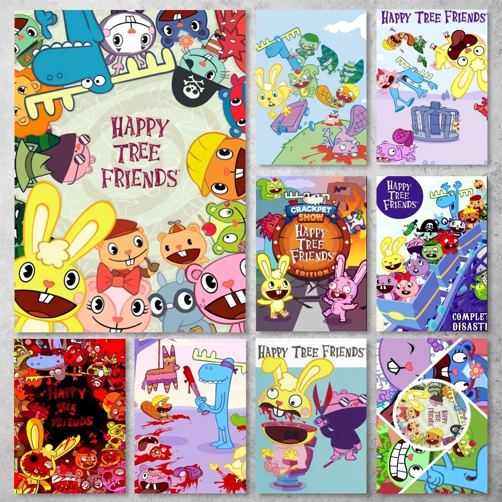 Happy Tree Friends Cartoon Poster Gallery Prints Painting Wall Canvas Pictures Living Room Sticker 
Happy Tree Friends Cartoon Poster Gallery Prints Painting Wall Canvas Pictures Living Room Sticker