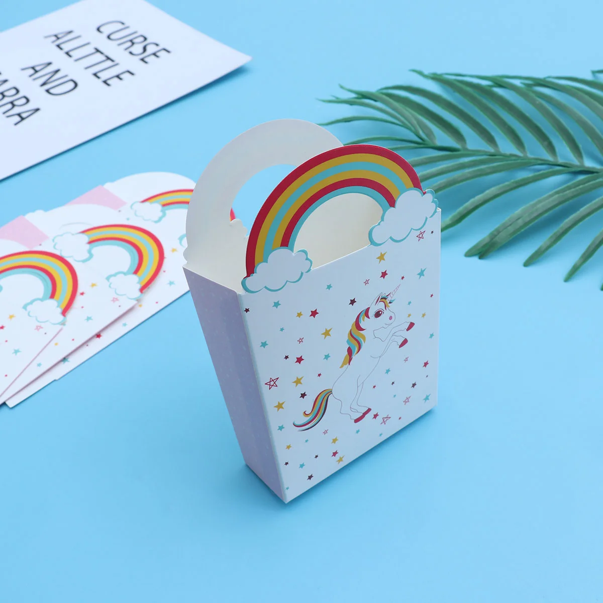 Gift Paper Party Craft Goodie Rainbow Candy Wrapping Shopping Treat Favor Birthday Boxes Wedding Baby Shower Favors Handle
Gift Paper Party Craft Goodie Rainbow Candy Wrapping Shopping Treat Favor Birthday Boxes Wedding Baby Shower Favors Handle