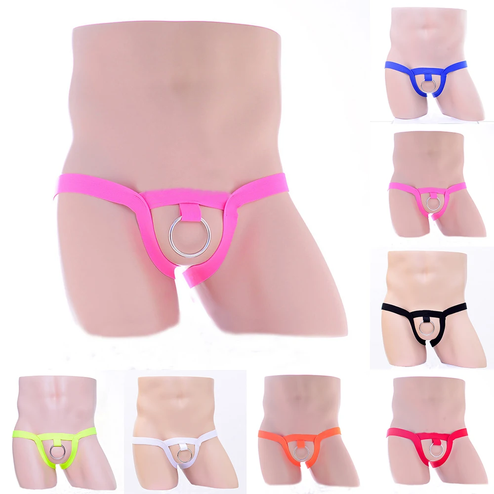 Men's G-String Lingerie Comfortable Breathable Crotchless Tanga Bikini Jockstrap See Through Underwear Thongs O-Ring
Men's G-String Lingerie Comfortable Breathable Crotchless Tanga Bikini Jockstrap See Through Underwear Thongs O-Ring
