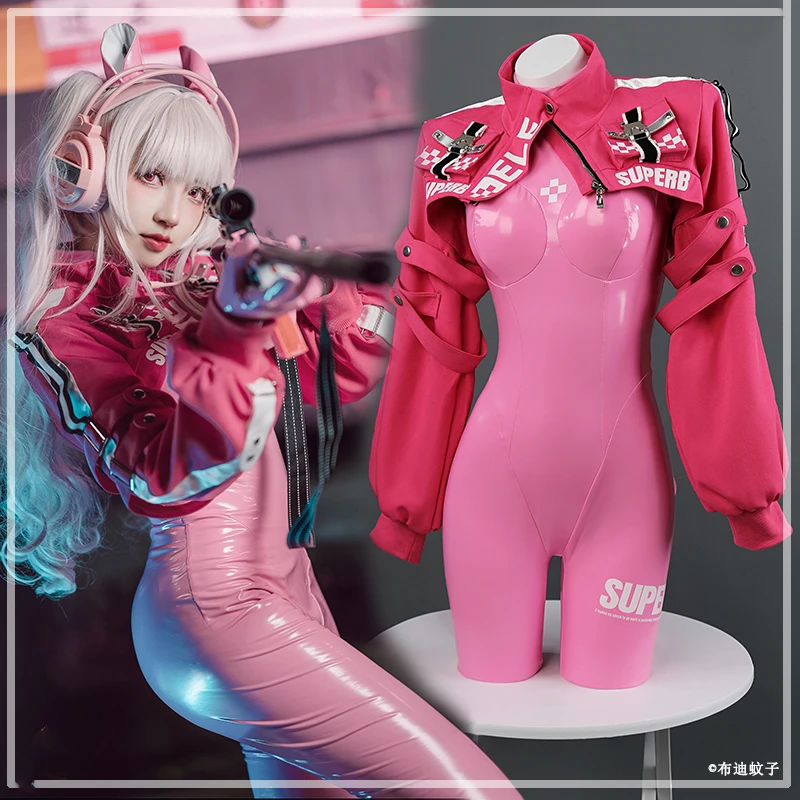 Anime Game NIKKE Nikke Alice Pink Jumpsuit Set Sexy Daily Party Jacket Role Play Women Halloween Carnival Free Shipping 202 2New
Anime Game NIKKE Nikke Alice Pink Jumpsuit Set Sexy Daily Party Jacket Role Play Women Halloween Carnival Free Shipping 202 2New