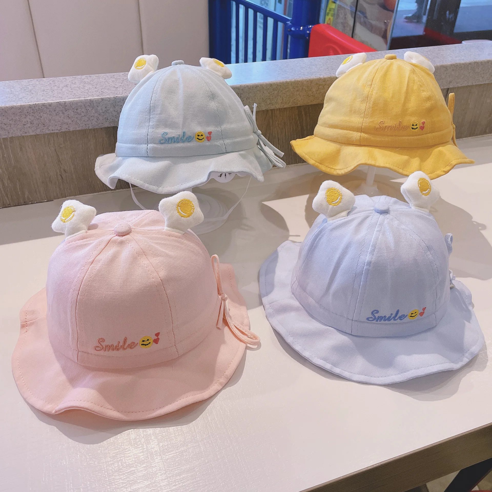 Cute Summer Cotton Baby Girl Bucket Hat Print Outdoor Bowknot Kids Sun Hat Children Intant Toddler Panama Beach Cap
Cute Summer Cotton Baby Girl Bucket Hat Print Outdoor Bowknot Kids Sun Hat Children Intant Toddler Panama Beach Cap