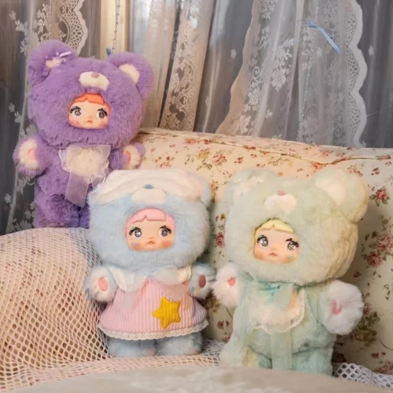 Кукла Nommi натуральная 400% Goodnight Bear Series слепая коробка виниловая кукла украшение