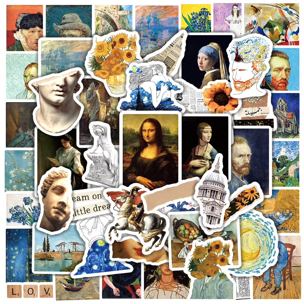 10/30/50pcs/pack World Art Retro Vintage Graffiti Vsco Stickers For Laptop Children's Toys DIY Cars Skate Computers Gift Laptop
10/30/50pcs/pack World Art Retro Vintage Graffiti Vsco Stickers For Laptop Children's Toys DIY Cars Skate Computers Gift Laptop