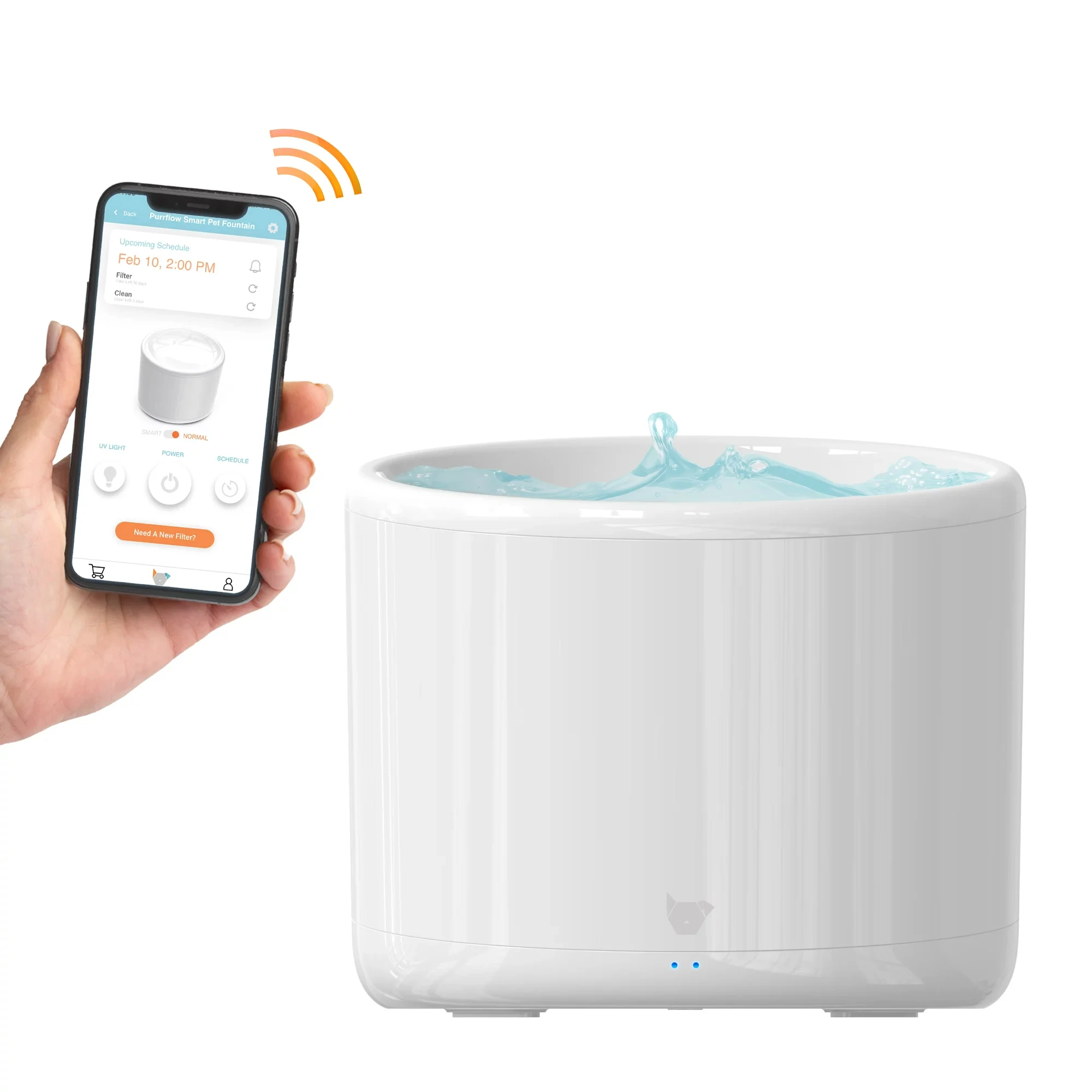 Smart Pet Water Fountain - Automatic Cat Water Fountain - Ultra Quiet Dog Water Dispenser With Replacement Filter - Suitable for
Smart Pet Water Fountain - Automatic Cat Water Fountain - Ultra Quiet Dog Water Dispenser With Replacement Filter - Suitable for