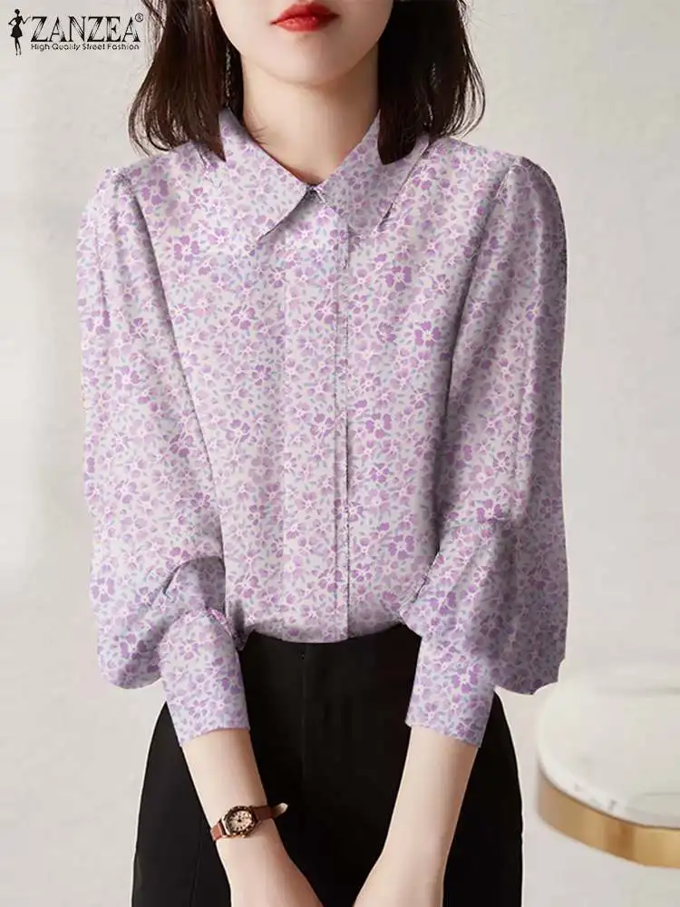 ZANZEA Floral Print Bohemian Shirts 2023 Summer Lapel Collar OL Puff Long Sleeve Tunic Fashion Casual Loose Holiday Blouses Tops
ZANZEA Floral Print Bohemian Shirts 2023 Summer Lapel Collar OL Puff Long Sleeve Tunic Fashion Casual Loose Holiday Blouses Tops