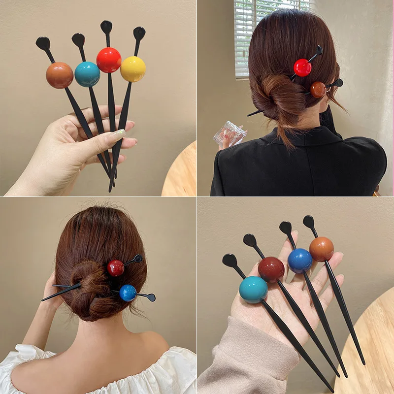 Japanese Creative Design Lollipop Hairpins for Women Girls HairStick Chopstick Shaped Simple Headwear Hair Accessories Headdress
Japanese Creative Design Lollipop Hairpins for Women Girls HairStick Chopstick Shaped Simple Headwear Hair Accessories Headdress