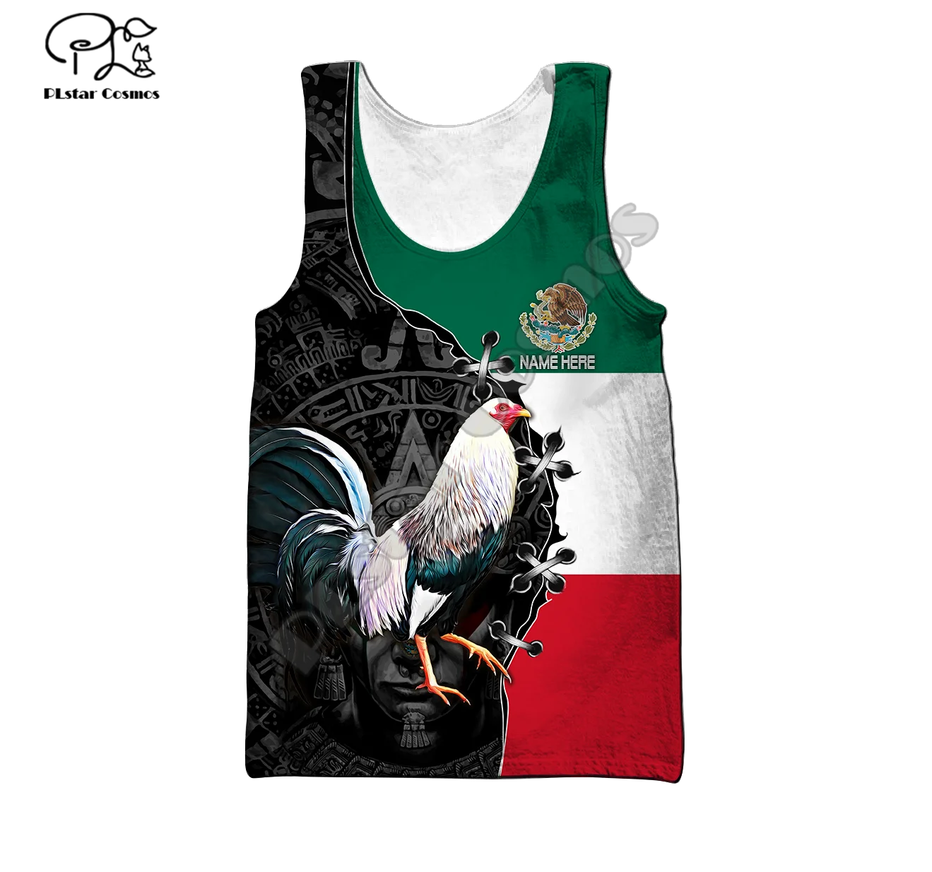 

PLstar Cosmos Beautiful Rooster 3D Printed 2022 New Fashion Summer Tank Top For Men/Women Casual Beach Vest Drop Shipping R35
