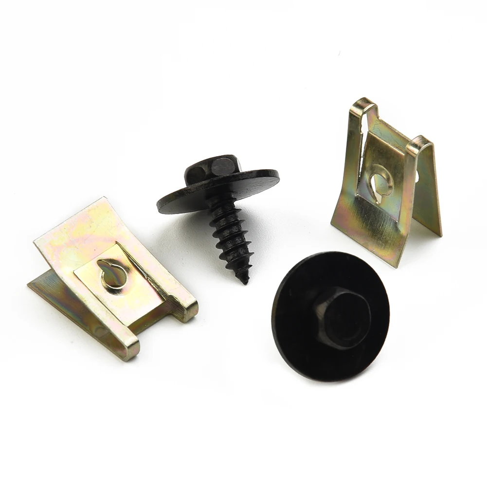 40x U Nut Hex Screw Speed Fastener Undertray Sheet Metal Clip Fixing For BMW Easy Installed And No Modification Needed.
40x U Nut Hex Screw Speed Fastener Undertray Sheet Metal Clip Fixing For BMW Easy Installed And No Modification Needed.