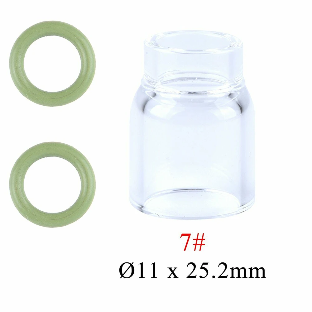 TIG Pyrex Transparent Visualize Glass Cup Nozzle For WP9/17/18/20/26 Consumables Welding Materials 4/5/6/7/8/10/12/ With Mesh
TIG Pyrex Transparent Visualize Glass Cup Nozzle For WP9/17/18/20/26 Consumables Welding Materials 4/5/6/7/8/10/12/ With Mesh