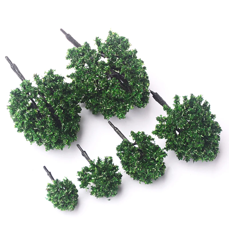 5/10pcs HO Scale Model Trees Train Railroad Micro Landscape Park Scenery Tree Layout Game Scenery DIY Scene Making Model
5/10pcs HO Scale Model Trees Train Railroad Micro Landscape Park Scenery Tree Layout Game Scenery DIY Scene Making Model