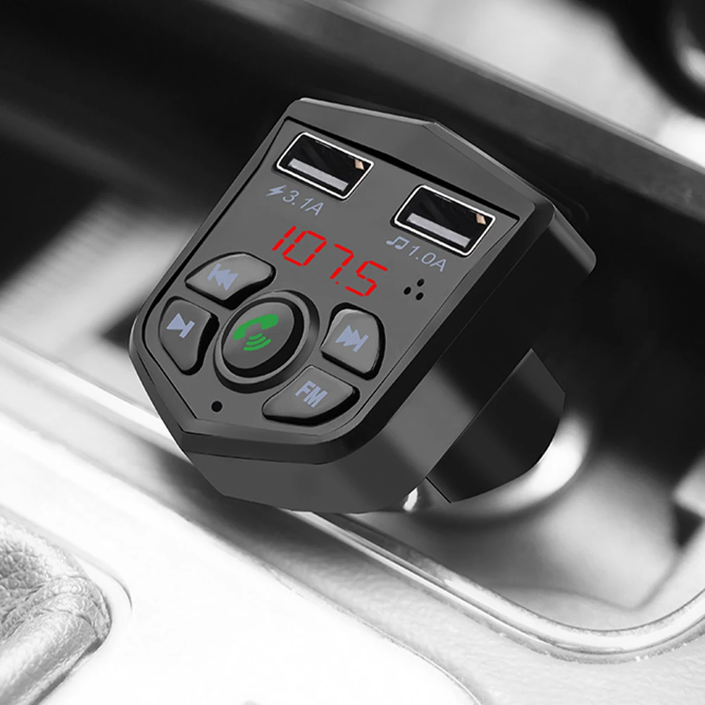 Car Bluetooth FM Transmitter Multifunctional Car Mp3 Player Bluetooth Receiver Dual USB Charger Adapter Car Accessorie For Cars
Car Bluetooth FM Transmitter Multifunctional Car Mp3 Player Bluetooth Receiver Dual USB Charger Adapter Car Accessorie For Cars