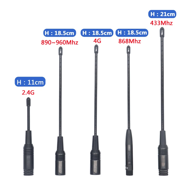 Omni External WiFi Antenna for Talkie Walkie, Flexible Interphone, 868MHz, 433MHz, 470MHz, 2.4G, LTE, 4G, GSM, 3G
Omni External WiFi Antenna for Talkie Walkie, Flexible Interphone, 868MHz, 433MHz, 470MHz, 2.4G, LTE, 4G, GSM, 3G