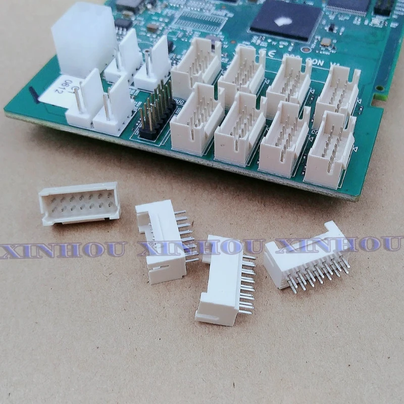 25Pcs miner connector 2x7P male socket straight pin double row buckle suitable for Asic miner Innosilicon T2T A9 T1 T2 A8
25Pcs miner connector 2x7P male socket straight pin double row buckle suitable for Asic miner Innosilicon T2T A9 T1 T2 A8
