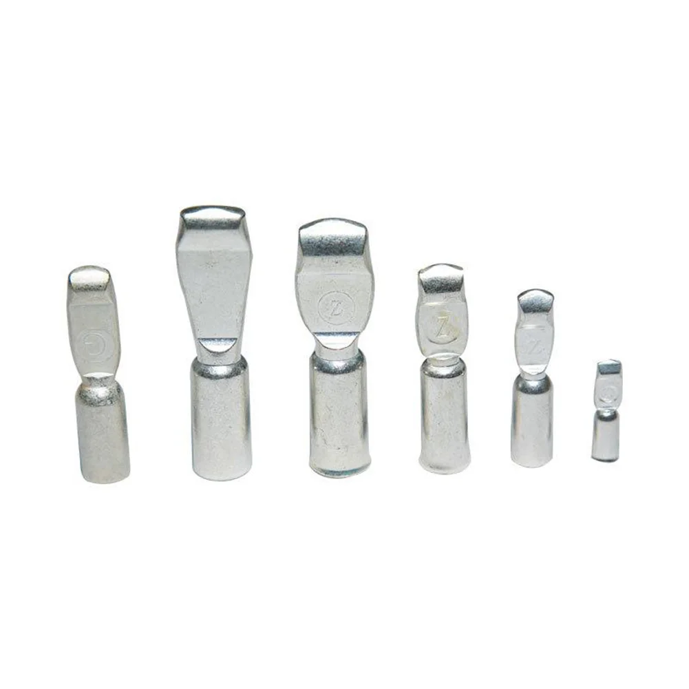 

10Pcs Cable Terminal 50A/120A For Anderson Plug Contacts Pins Lugs Terminals 12AWG 10-25 Square For Battery Connections