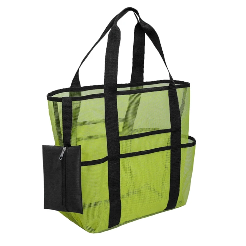 Beach Bag for Extra Large Lightweight Mesh Tote Bag Portable Foldable Carry Tote Bag with Many Pockets for Family Beach
Beach Bag for Extra Large Lightweight Mesh Tote Bag Portable Foldable Carry Tote Bag with Many Pockets for Family Beach