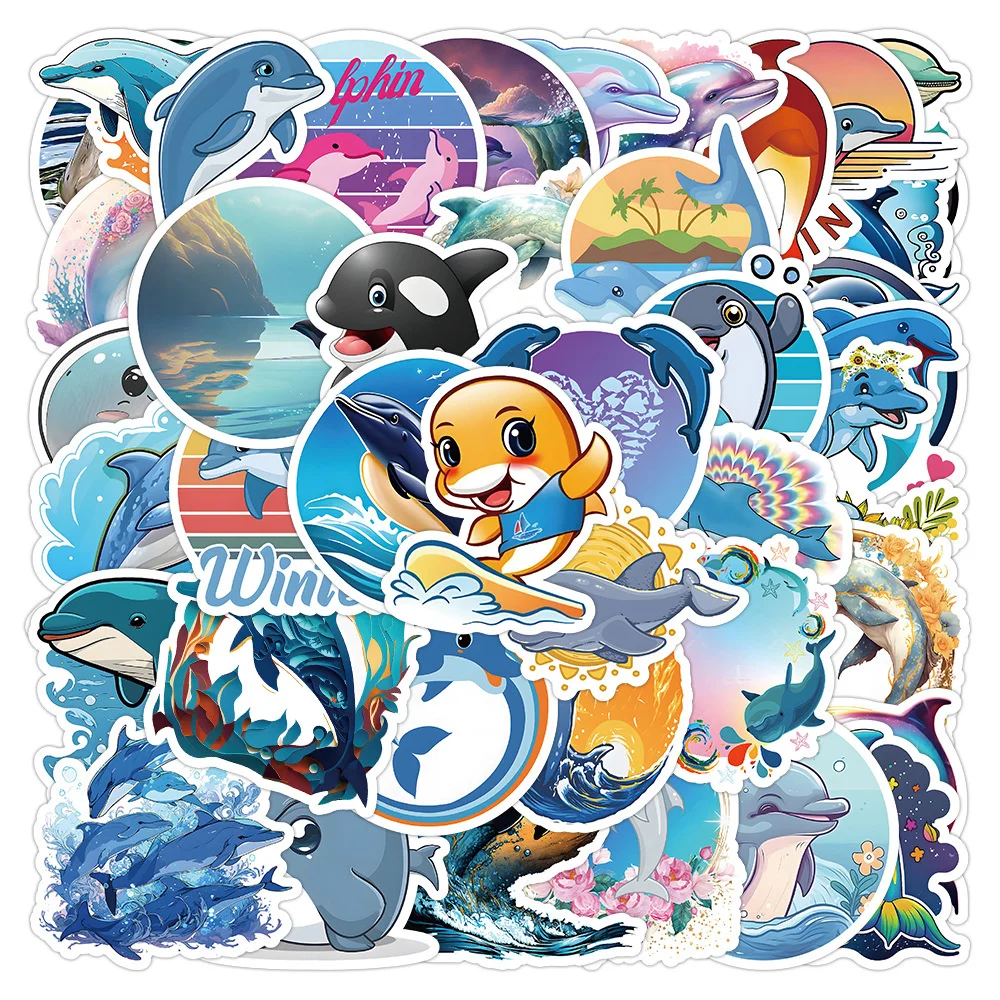 10/30/50PCS New DIY Dolphin Animal Sticker Cartoon Creative Anime IPad Computer Desk Car Guitar Decoration Waterproof Wholesale
10/30/50PCS New DIY Dolphin Animal Sticker Cartoon Creative Anime IPad Computer Desk Car Guitar Decoration Waterproof Wholesale