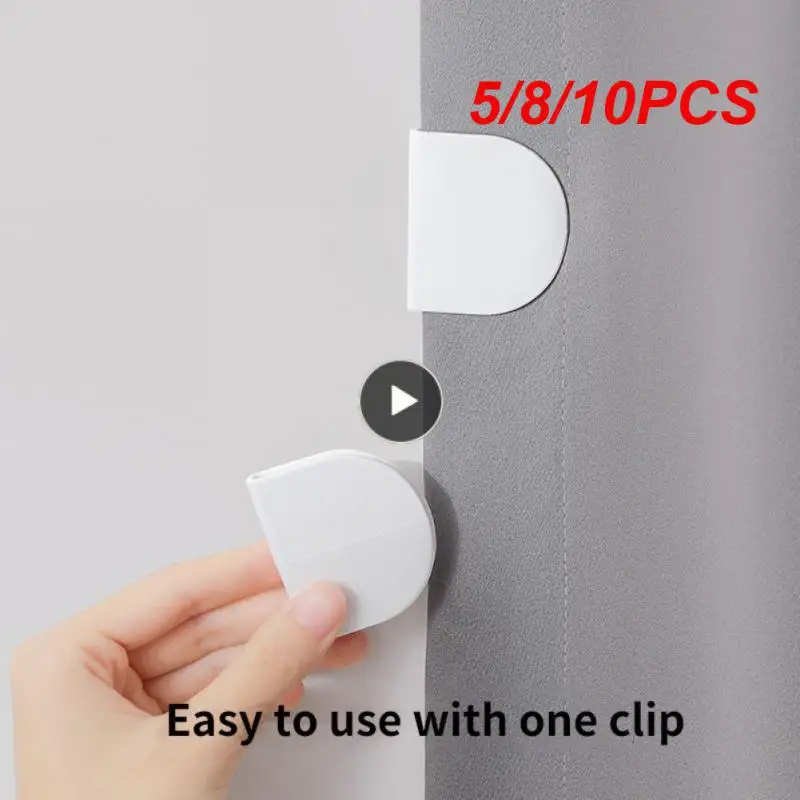 5/8/10PCS Easy To Use Fixed Hook Splash Proof Shower Curtain Clip Wind Blowing And Water Splashing Prevention
5/8/10PCS Easy To Use Fixed Hook Splash Proof Shower Curtain Clip Wind Blowing And Water Splashing Prevention