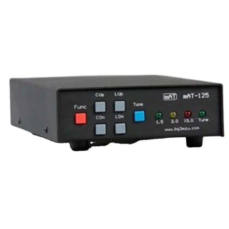 mAT-125 3-52MHz Max 120W Short Wave HF Automatic Antenna Tuner HF Antenna Auto Tuner
mAT-125 3-52MHz Max 120W Short Wave HF Automatic Antenna Tuner HF Antenna Auto Tuner