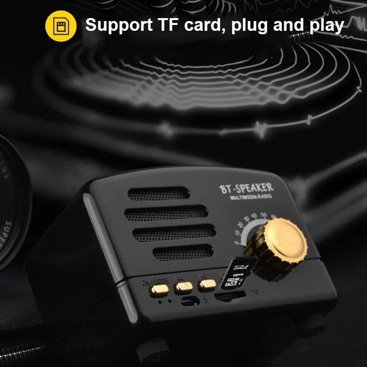 Retro Portable Bluetooth Speaker Classic Music Player Mini Wireless Bluetooth Speaker Radio USB/TF Card Soundbox Music Box
Retro Portable Bluetooth Speaker Classic Music Player Mini Wireless Bluetooth Speaker Radio USB/TF Card Soundbox Music Box