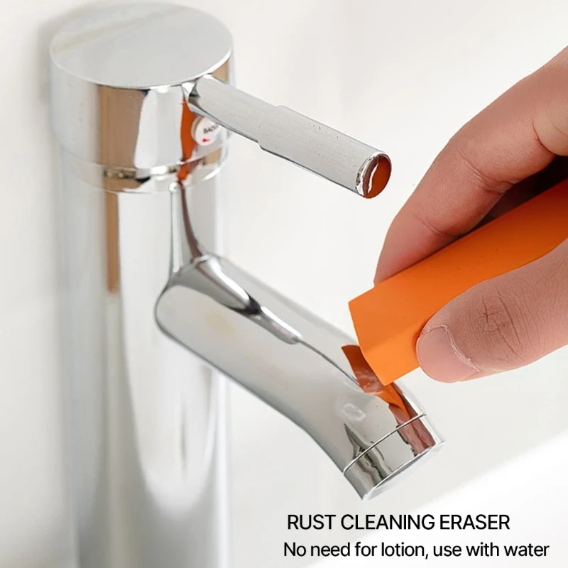 Limescale Eraser Rubber Erasers Bathroom Glass Rust Remover Artifact for Kitchen Bathroom Facuet Kitchenware Clean
Limescale Eraser Rubber Erasers Bathroom Glass Rust Remover Artifact for Kitchen Bathroom Facuet Kitchenware Clean