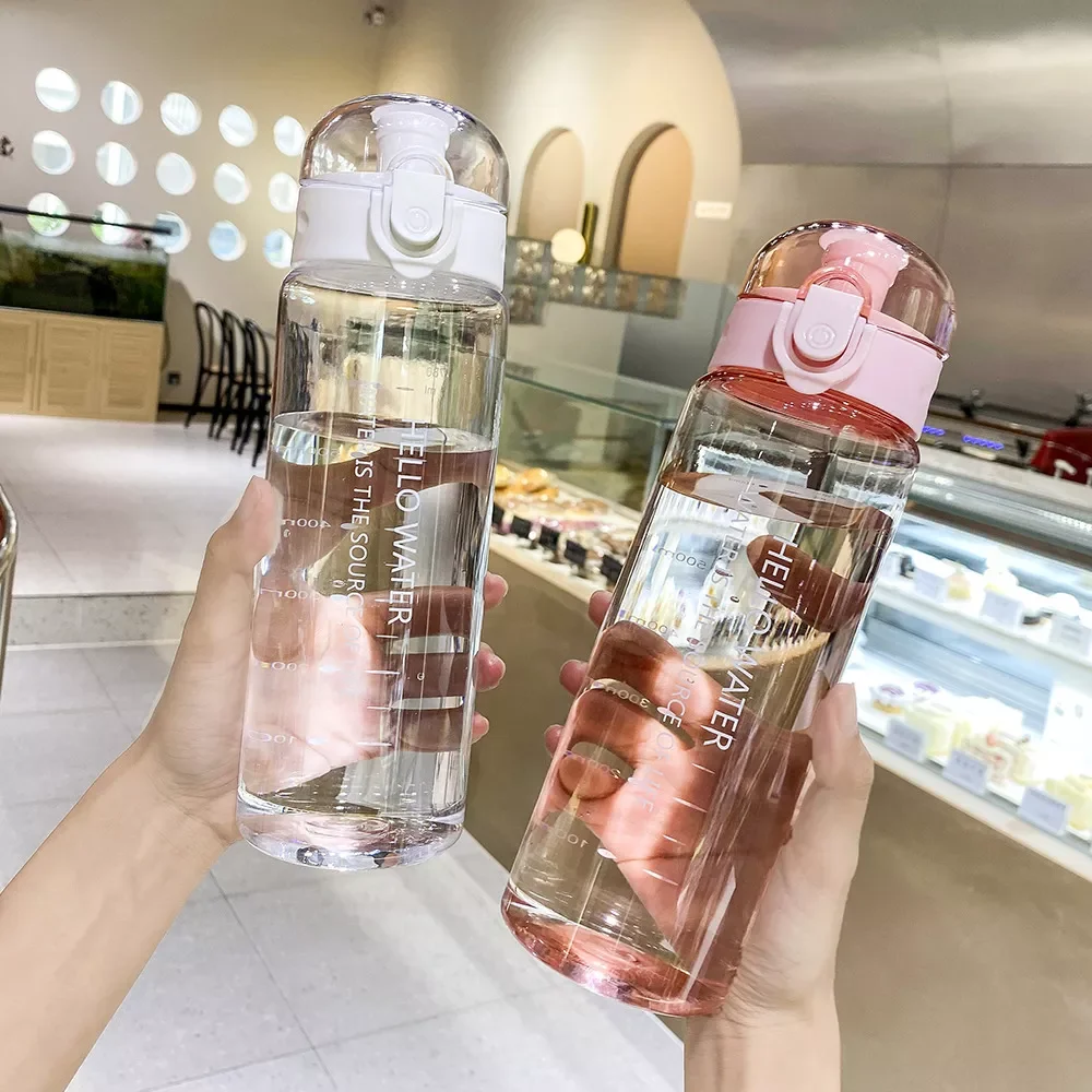 Plastic Water Bottle for Drinking Portable Sport Tea Coffee Cup Kitchen Tools Kids Water Bottle for School Transparent
Plastic Water Bottle for Drinking Portable Sport Tea Coffee Cup Kitchen Tools Kids Water Bottle for School Transparent