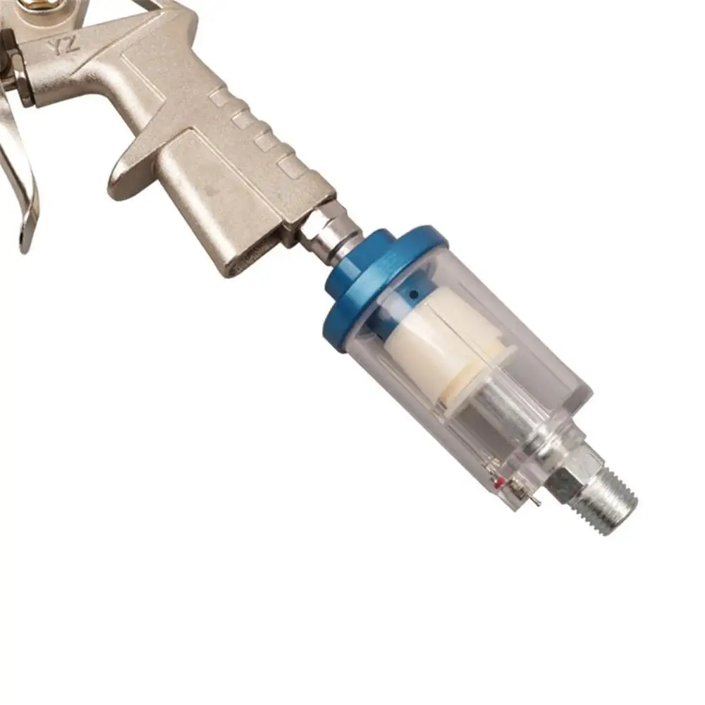 NEW 1/4'' Water Oil Separator Air Filter Moisture Trap With European Style For Compressor Spray Paint Gun Tool Pressure Parts
NEW 1/4'' Water Oil Separator Air Filter Moisture Trap With European Style For Compressor Spray Paint Gun Tool Pressure Parts