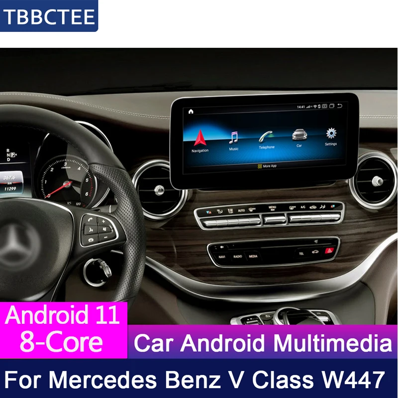 Android 11 Беспроводной CarPlay для Mercedes Benz MB V Class W447 2014 ~ 2019 NTG 4G + 64G Автомобильный мультимедийный плеер GPS навигация
Android 11 Беспроводной CarPlay для Mercedes Benz MB V Class W447 2014 ~ 2019 NTG 4G + 64G Автомобильный мультимедийный плеер GPS навигация
