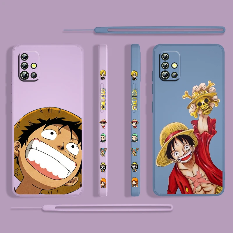One Piece Anime Mini For Samsung Galaxy A73 A53 A33 A52 A32 A22 A71 A51 A21S A03S A50 4G 5G Liquid Left Rope Phone Case Fundas
One Piece Anime Mini For Samsung Galaxy A73 A53 A33 A52 A32 A22 A71 A51 A21S A03S A50 4G 5G Liquid Left Rope Phone Case Fundas