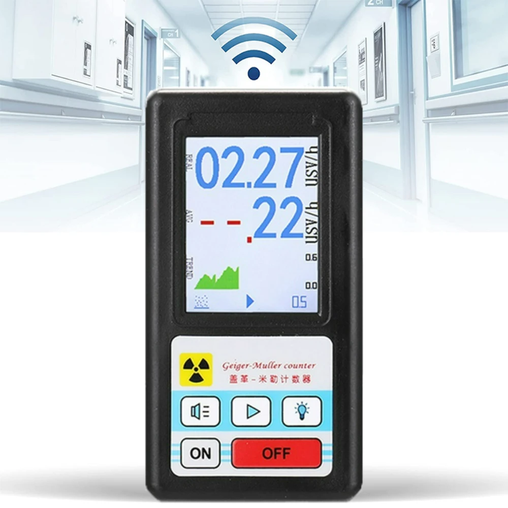 Hot sell BR-6 Geiger counter Nuclear Radiation Detector Handheld X-ray Beta Gamma Detector Geiger Counter Dosimeter Marble tools
Hot sell BR-6 Geiger counter Nuclear Radiation Detector Handheld X-ray Beta Gamma Detector Geiger Counter Dosimeter Marble tools