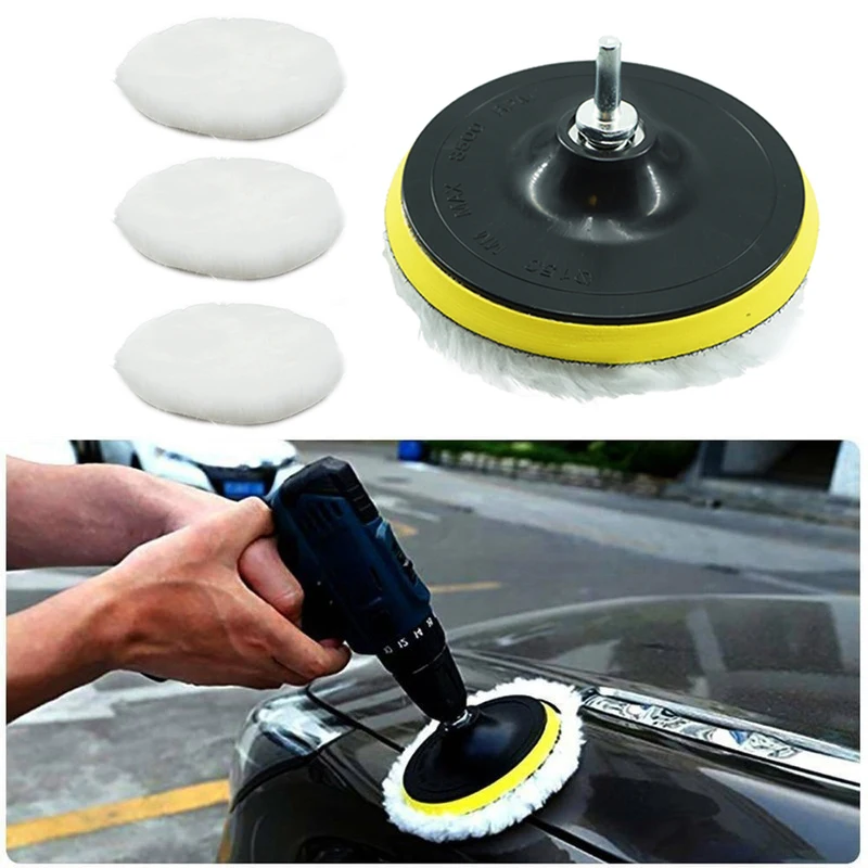 5/6PCS 3/4/5/6/7 inch Polishing Kit Polishing Pad Car Waxing Sponge Disk Wool Wheel Auto Paint Care Polisher Pads Car Gadget
5/6PCS 3/4/5/6/7 inch Polishing Kit Polishing Pad Car Waxing Sponge Disk Wool Wheel Auto Paint Care Polisher Pads Car Gadget