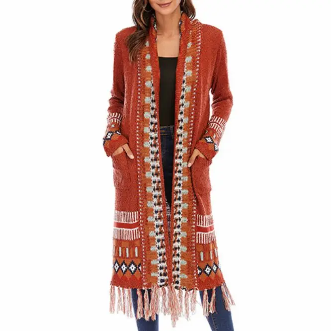 Винтажный кардиган TEELYNN в стиле бохо, женский джемпер, сезон 2022, свободное вязаное осенне-зимнее теплое пальто, длинный свитер с длинным рукавом, вязаный свитер
Винтажный кардиган TEELYNN в стиле бохо, женский джемпер, сезон 2022, свободное вязаное осенне-зимнее теплое пальто, длинный свитер с длинным рукавом, вязаный свитер