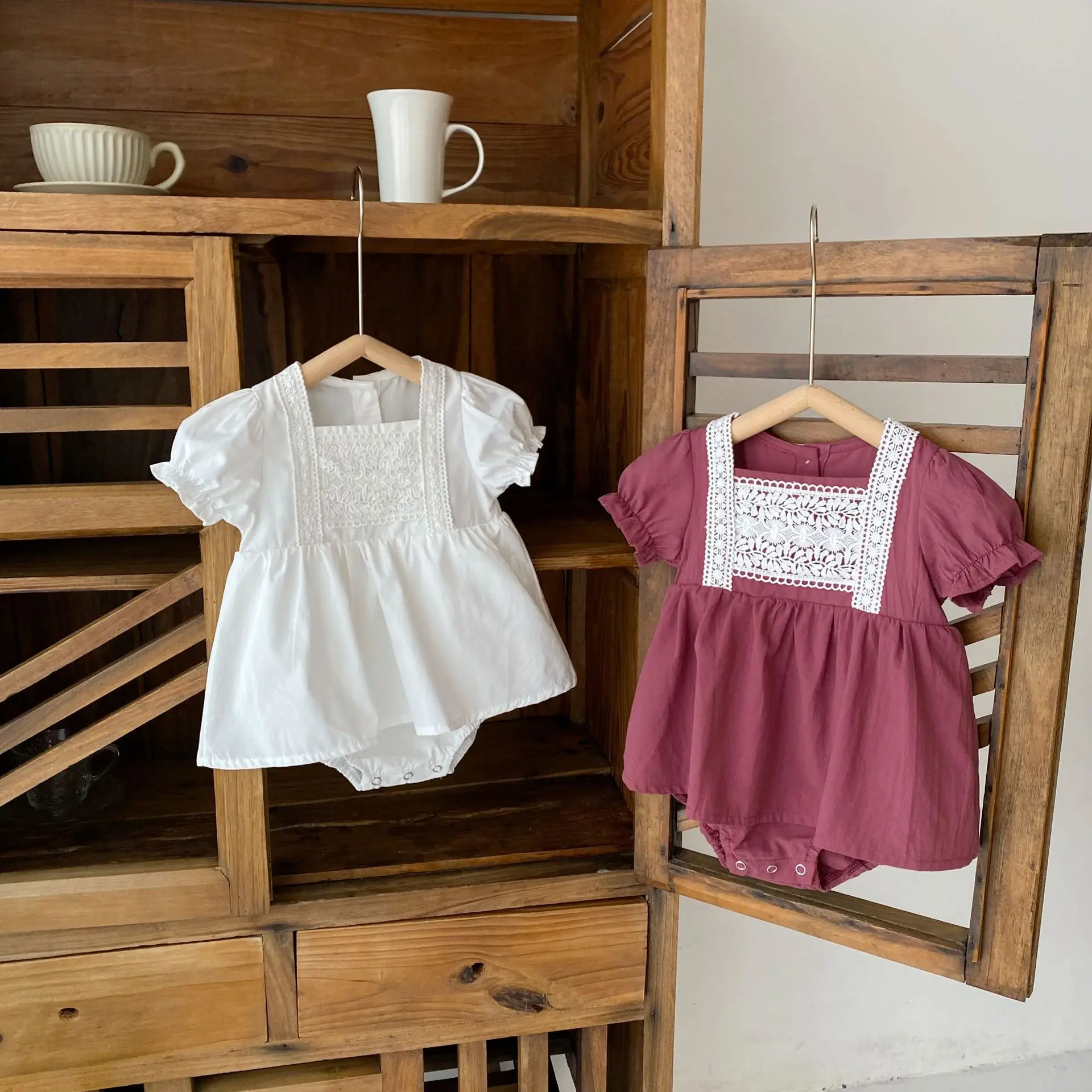 Baby Girls Bodysuit Clothes Summer Short Sleeve Newborn Casual 0-24m Toddler Infant Lace Fashion Cotton Skirt Jumpsuit Outfits
Baby Girls Bodysuit Clothes Summer Short Sleeve Newborn Casual 0-24m Toddler Infant Lace Fashion Cotton Skirt Jumpsuit Outfits