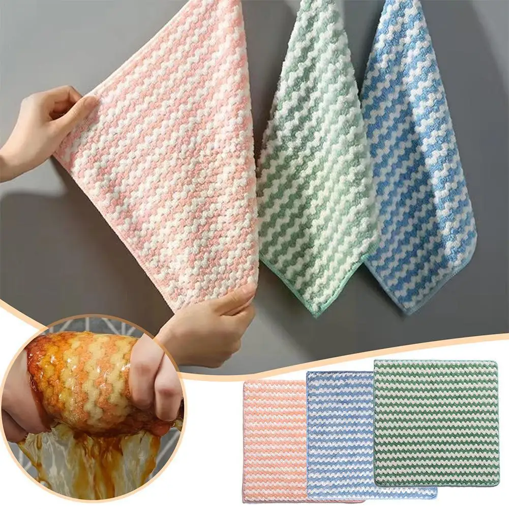 10/5/3pcs Coral Fleece Dishcloths Super Absorbent Scouring And Dry Wet Rags Kitchen Kitchen Cleaning Cleaning Towels Pads I7x2
10/5/3pcs Coral Fleece Dishcloths Super Absorbent Scouring And Dry Wet Rags Kitchen Kitchen Cleaning Cleaning Towels Pads I7x2