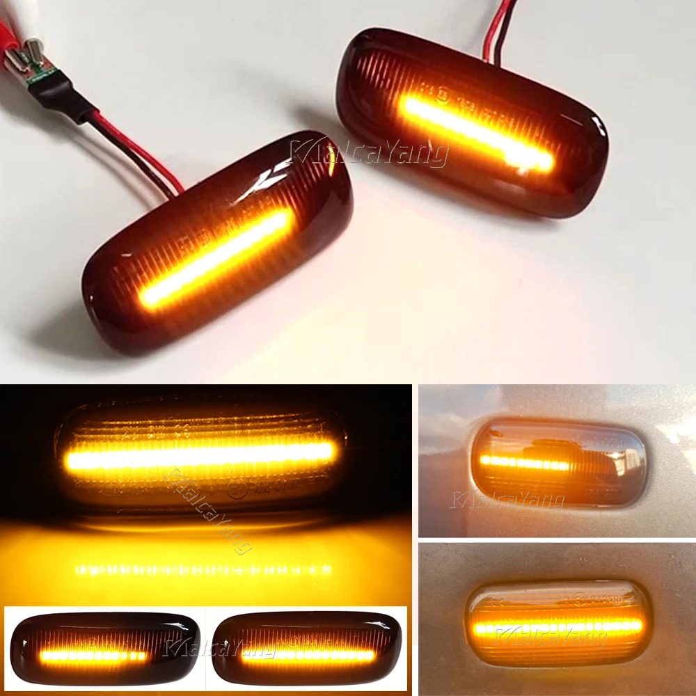 Car Styling 2Pcs Side Marker Indicator Lamp For Audi A3 S3 8L 2000-2003 A8 D2 TT 8N 2000-2006 LED Dynamic Turn Signal Lights
Car Styling 2Pcs Side Marker Indicator Lamp For Audi A3 S3 8L 2000-2003 A8 D2 TT 8N 2000-2006 LED Dynamic Turn Signal Lights