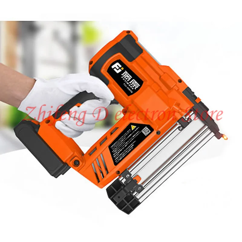 F50 Electric Nail Gun, Electric Cordless Nailer, Woodworking Tools, 100-240v, Applicable Nails: F Nails F15-F50
F50 Electric Nail Gun, Electric Cordless Nailer, Woodworking Tools, 100-240v, Applicable Nails: F Nails F15-F50