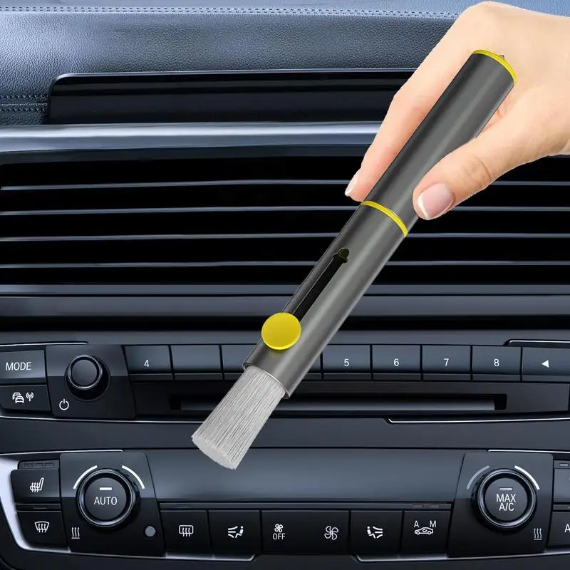 Car Interior Brush With Soft And Dense Bristle 3 In 1 Functional Design Car Interior Brush For Car Interior Wheel Hub Keyboard
Car Interior Brush With Soft And Dense Bristle 3 In 1 Functional Design Car Interior Brush For Car Interior Wheel Hub Keyboard