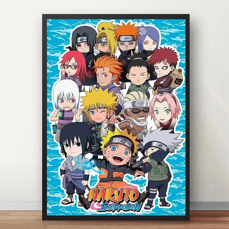 Classic Cartoon Anime Canvas Painting Naruto Shippuden Wall Poster Print Mural Picture Children's Room Home Decoration Cuadros
Classic Cartoon Anime Canvas Painting Naruto Shippuden Wall Poster Print Mural Picture Children's Room Home Decoration Cuadros