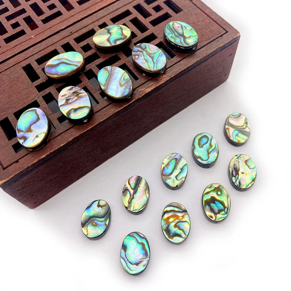 3pcs Natural Abalone Shell Bead Oval Necklace DIY Beads for Jewelry Making Charms for Bracelets Earrings Accessories Designer
3pcs Natural Abalone Shell Bead Oval Necklace DIY Beads for Jewelry Making Charms for Bracelets Earrings Accessories Designer