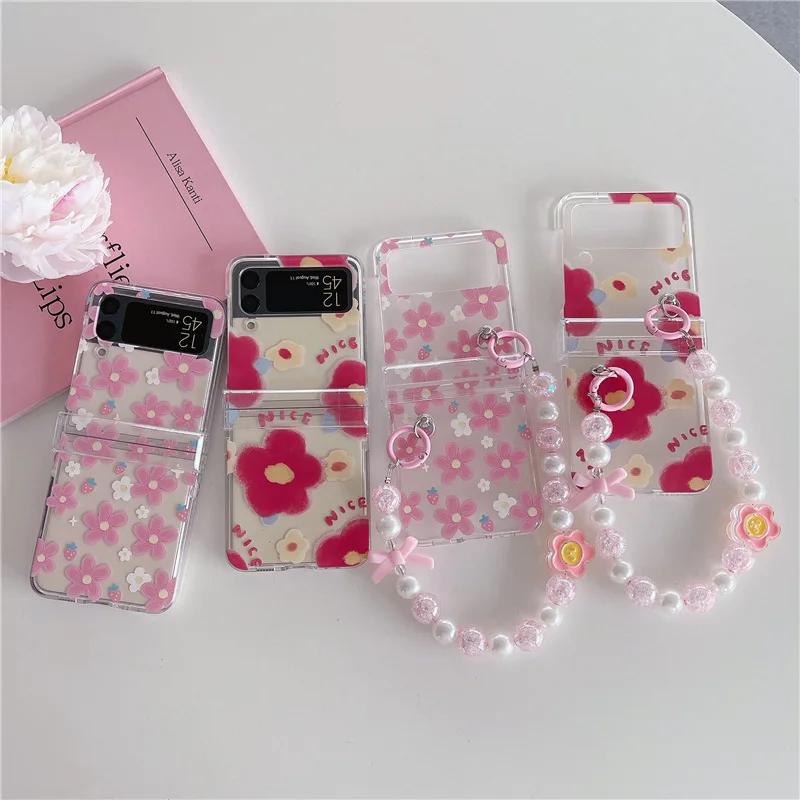 Fresh Beautiful Pink Red Flowers Phone Case for Samsung Galaxy Z Flip 3 Z Flip 4 Hard PC Back Cover for ZFlip3 ZFlip4 Case Shell
Fresh Beautiful Pink Red Flowers Phone Case for Samsung Galaxy Z Flip 3 Z Flip 4 Hard PC Back Cover for ZFlip3 ZFlip4 Case Shell