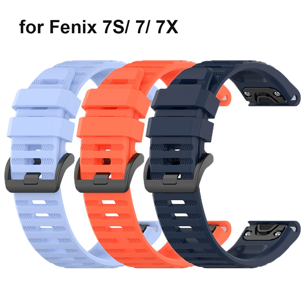 Watch Band for TACTIX 7 Watchband Strap Silicone for Garmin Fenix 7X /Fenix 5X Plus /Fenix 6X Pro Wristband Forerunner 935 945
Watch Band for TACTIX 7 Watchband Strap Silicone for Garmin Fenix 7X /Fenix 5X Plus /Fenix 6X Pro Wristband Forerunner 935 945