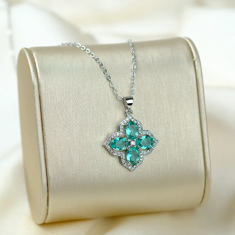 Ins New Fashion Green Crystal Flower Necklace for Woman Luxury Classic Korean Choker Girl Pendant Jewelry Accessories Wholesale
Ins New Fashion Green Crystal Flower Necklace for Woman Luxury Classic Korean Choker Girl Pendant Jewelry Accessories Wholesale