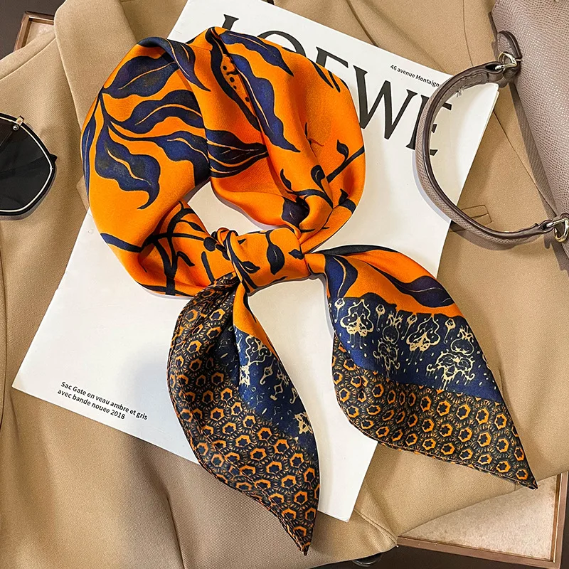 White circle Silk Square Scarf Women Satin Shawl Wrap Hijab Female Hair Band Wrist Luxury Headkerchief 70*70cm 2022 Bandana
White circle Silk Square Scarf Women Satin Shawl Wrap Hijab Female Hair Band Wrist Luxury Headkerchief 70*70cm 2022 Bandana