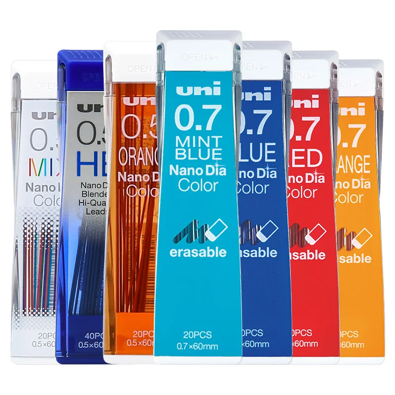 1 трубка, японский цвет, цветной механический карандаш 202NDC, графитовые выводы 0,5/0,7 мм, принадлежности для письма, рисования, офиса, школы
1 трубка, японский цвет, цветной механический карандаш 202NDC, графитовые выводы 0,5/0,7 мм, принадлежности для письма, рисования, офиса, школы