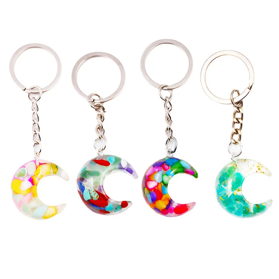 Female New Fashion Drop Glue Moon Keychain For Girl Kids Backpack Car Key Ring Acrylic Pendant DIY Jewelry Gifts Free Shipping
Female New Fashion Drop Glue Moon Keychain For Girl Kids Backpack Car Key Ring Acrylic Pendant DIY Jewelry Gifts Free Shipping