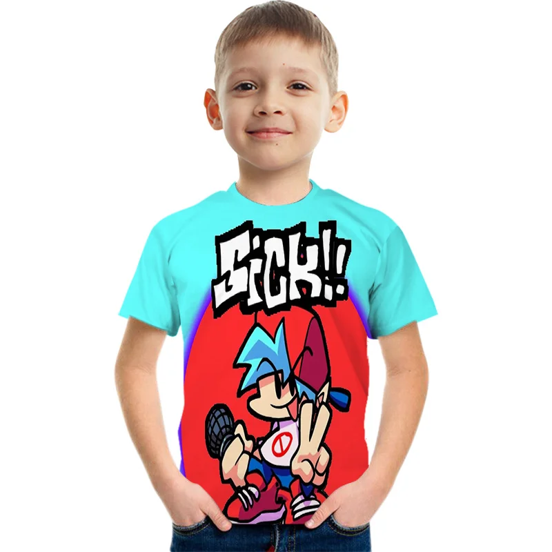 Toddler Boys Gilr Tops T-Shirt 3D Printed Kids Friday Night Funkin Tshirt Teen Clothing Kids Summer Boys Cartoon Baby Clothes
Toddler Boys Gilr Tops T-Shirt 3D Printed Kids Friday Night Funkin Tshirt Teen Clothing Kids Summer Boys Cartoon Baby Clothes