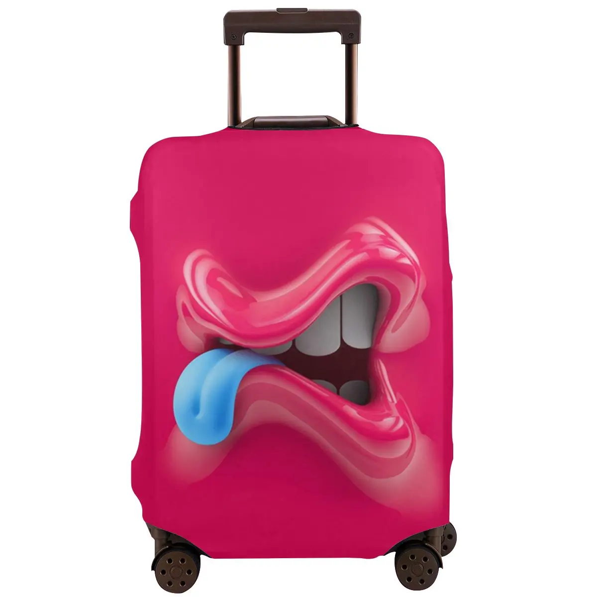 Red Lips Funny Expression Travel Suitcase Luggage Case Washable Luggage Protective Cover Elastic Anti-Scratch Cover Baggage
Red Lips Funny Expression Travel Suitcase Luggage Case Washable Luggage Protective Cover Elastic Anti-Scratch Cover Baggage