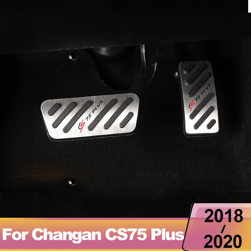 Car pedal cover Accelerator brake pedal Non Slip Pad Cover AT Aluminum pads Refit For Changan CS75 plus 2018 2019 2020 2021
Car pedal cover Accelerator brake pedal Non Slip Pad Cover AT Aluminum pads Refit For Changan CS75 plus 2018 2019 2020 2021