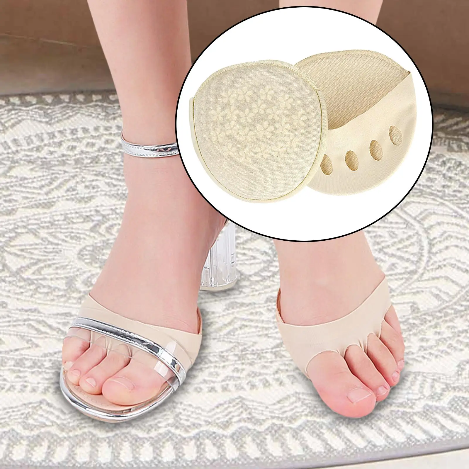 Five Toe Forefoot Pads Absorbs Shock Reusable Soft Reduce Friction Comfortable Non Slip Sleeves Invisible Socks Inserts
Five Toe Forefoot Pads Absorbs Shock Reusable Soft Reduce Friction Comfortable Non Slip Sleeves Invisible Socks Inserts