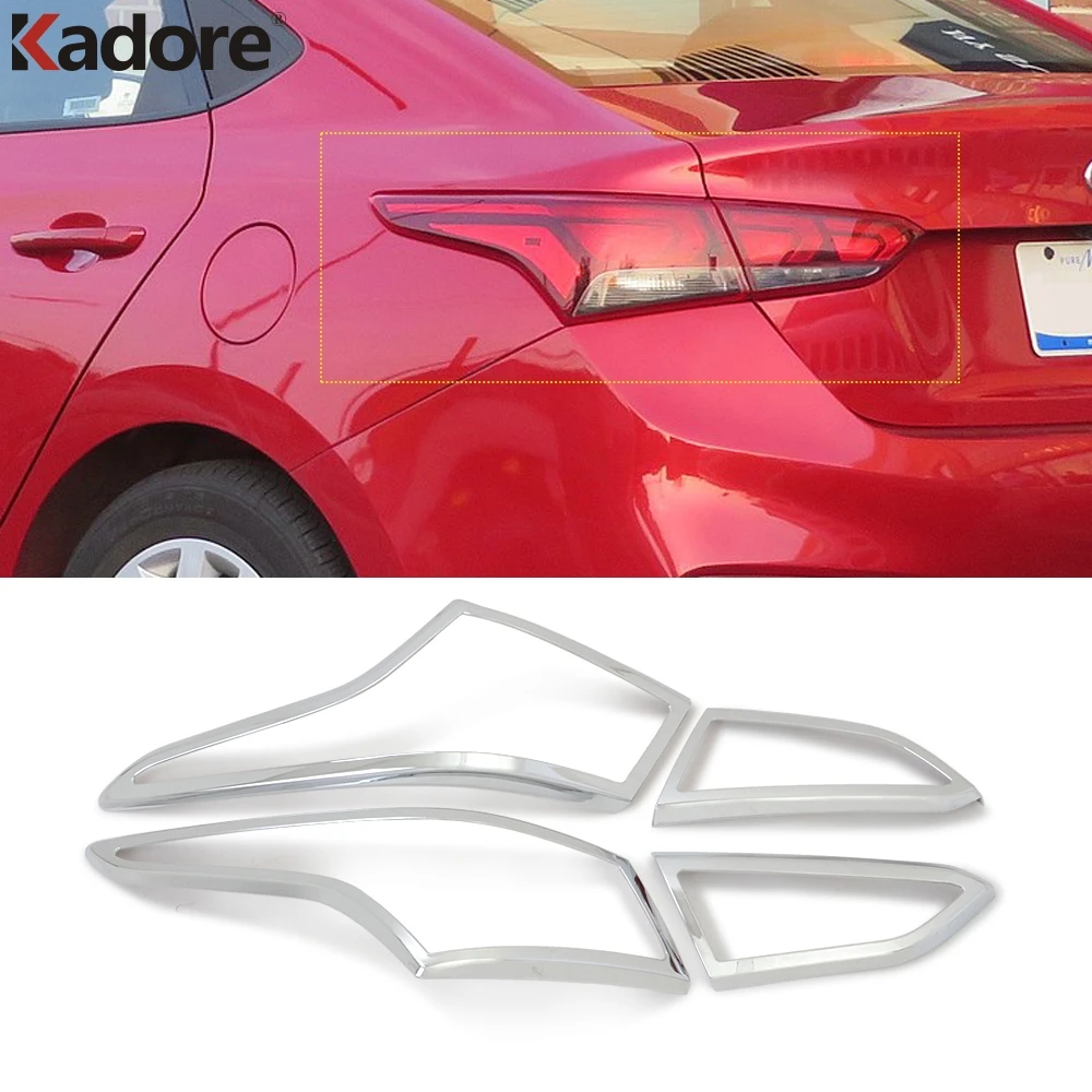 Rear Tail Light Lamp Cover Trim For Hyundai Verna Solaris Accent 2018 2019 2020 5th Ge Chrome Taillight Trims Car Accessories
Rear Tail Light Lamp Cover Trim For Hyundai Verna Solaris Accent 2018 2019 2020 5th Ge Chrome Taillight Trims Car Accessories