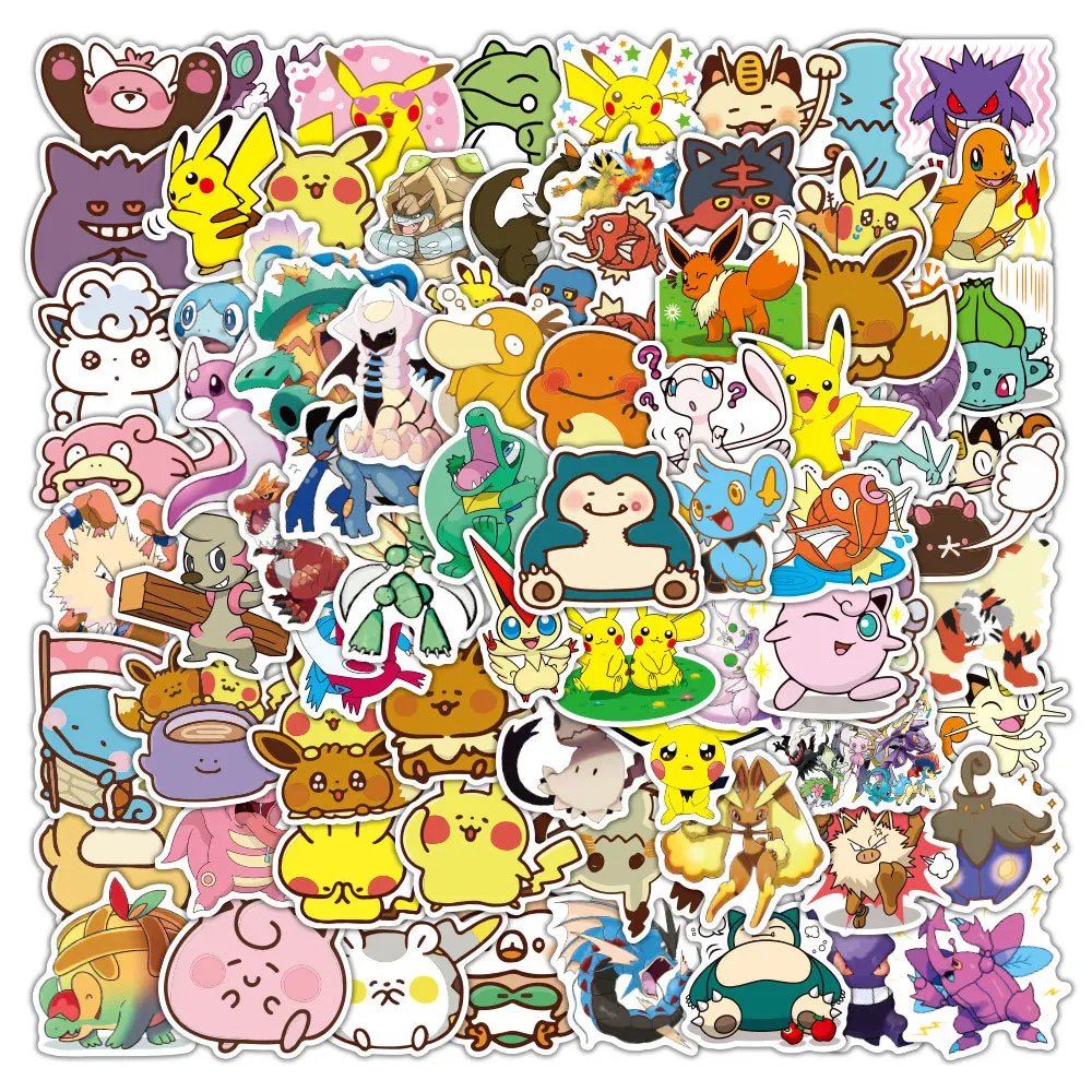 50/100 шт. наклейки Покемон Kawaii Pikachu скейтборд велосипед гитара ноутбук дети водонепроницаемый стикер детские игрушки рождественские подарки
50/100 шт. наклейки Покемон Kawaii Pikachu скейтборд велосипед гитара ноутбук дети водонепроницаемый стикер детские игрушки рождественские подарки